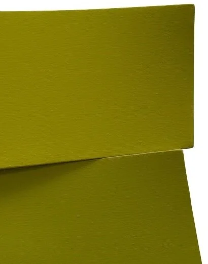 Jan-maarten-voskuilBROKEN YELLOW STACK | 25.5 x 21 x 2 inches / 65 x 53 x 5 cm, acrylics on linen, 2019