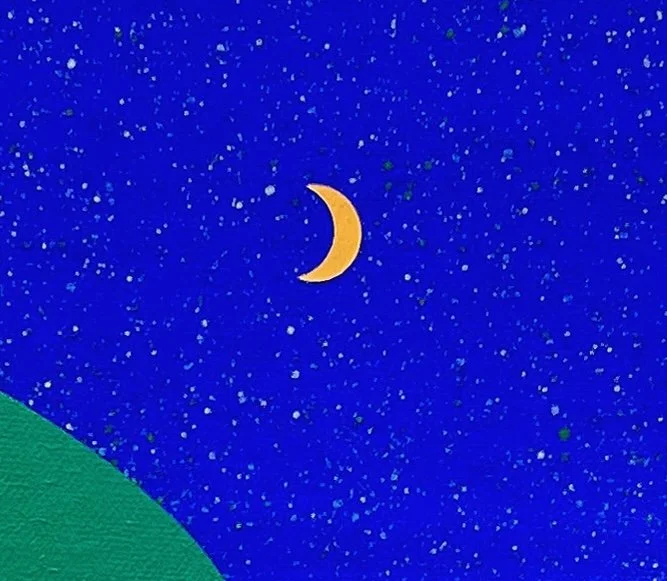 Aitor Lajarin-Encina- wild horses - 12 x 16 inches / 30 x 40 cm, acrylic on canvas, 2025