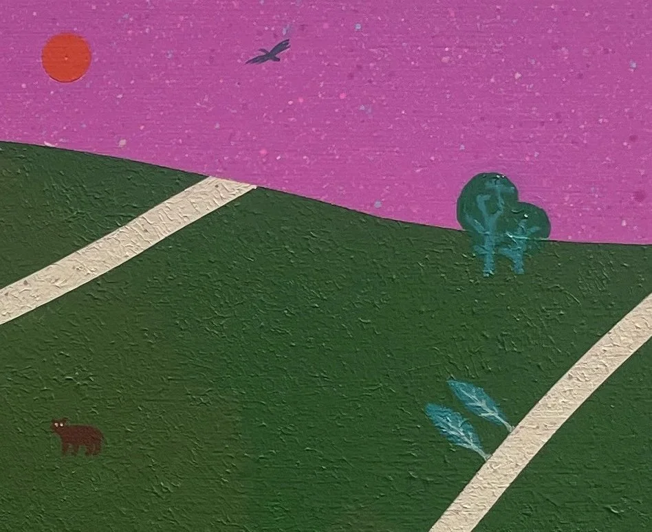 Aitor Lajarin-Encina- nature - 12 x 16 inches / 30 x 40 cm, acrylic on canvas, 2025