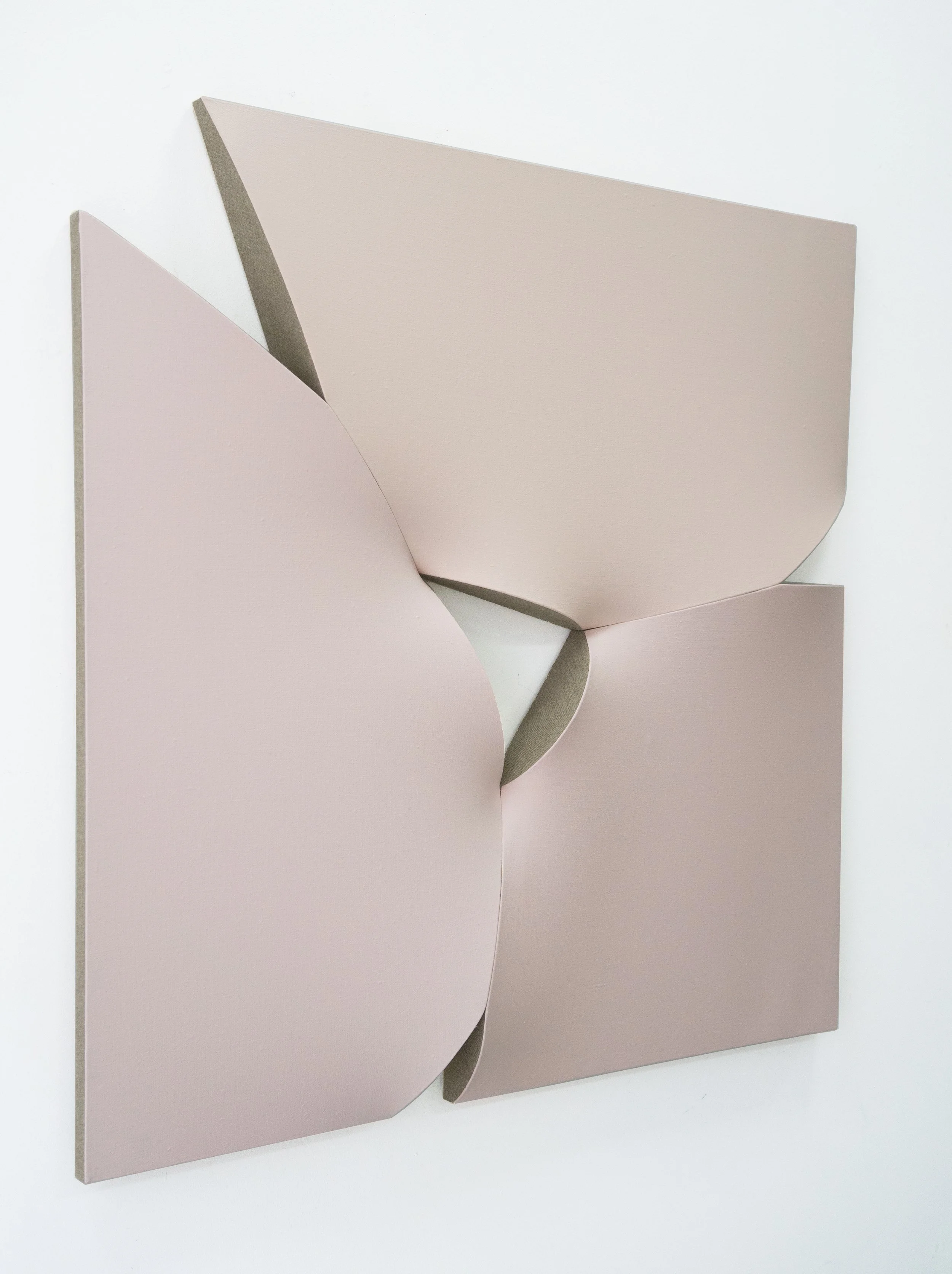 Jan Maarten voskuil AROUND THE VOID | 35.5 x 35.5 x 2.75 inches / 90 x 90 x 7 cm, acrylics on linen, 2021