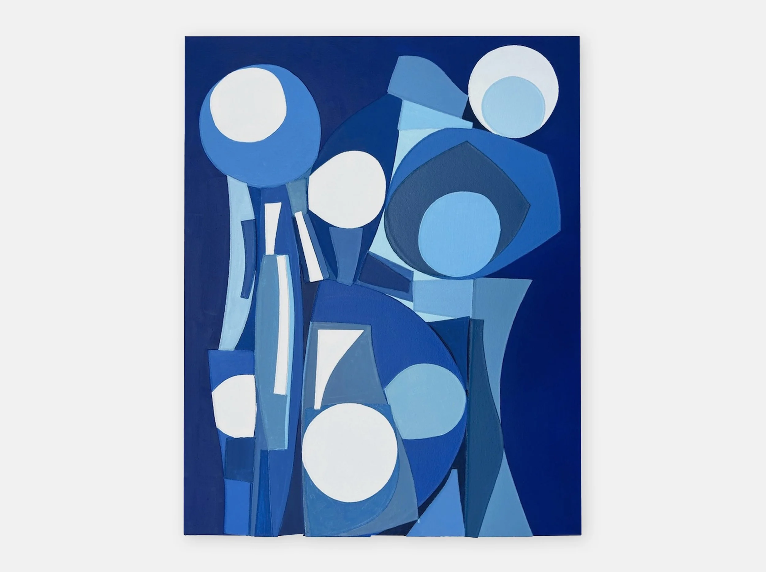 RAYMOND SAÁ | UNTITLED (OC202513) 48 x 38 inches / 122 x 96.5 cm oil on collaged canvas 2025