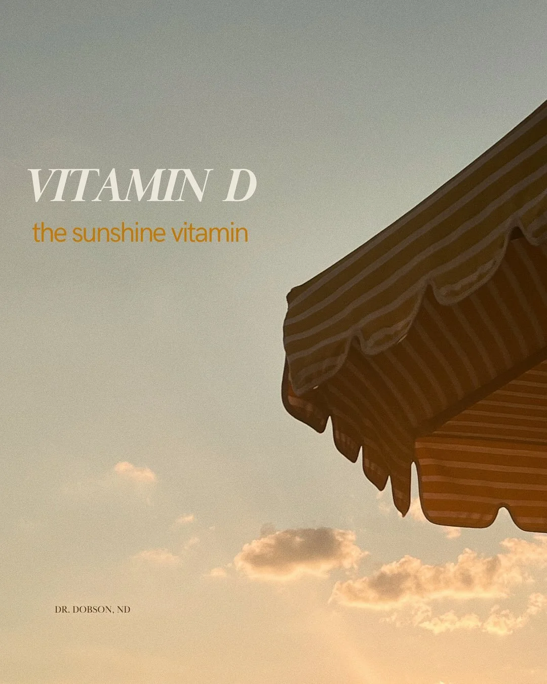 Vitamin D deficiency is something I see often in patients &ndash; and it becomes even more relevant as the days get shorter and sunlight exposure drops. Swipe for some fun facts 👉🏼

Testing Vitamin D with bloodwork gives us the chance to optimize l