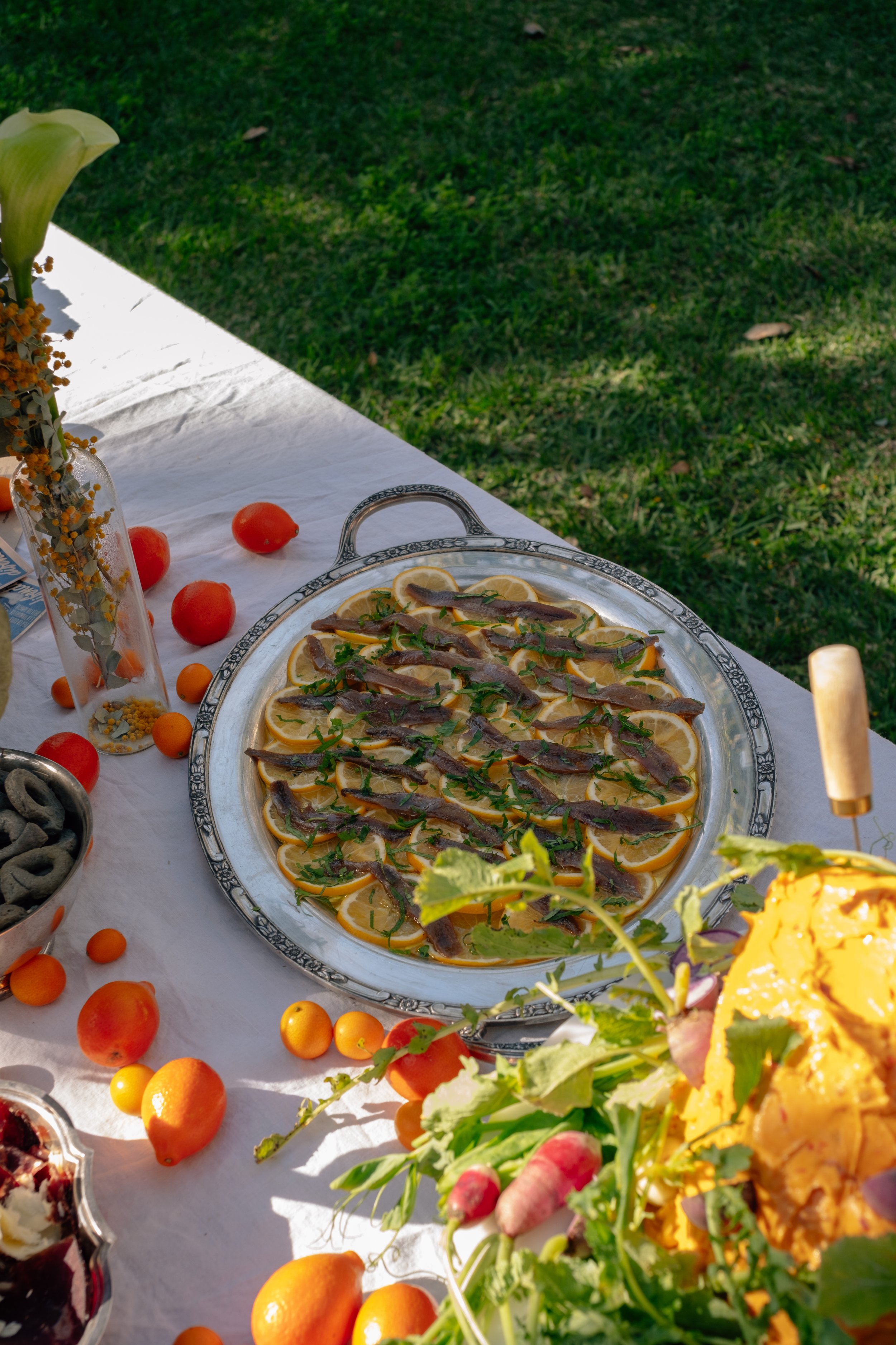 'Festa della Donna' party table | photo: Gray McClamrock