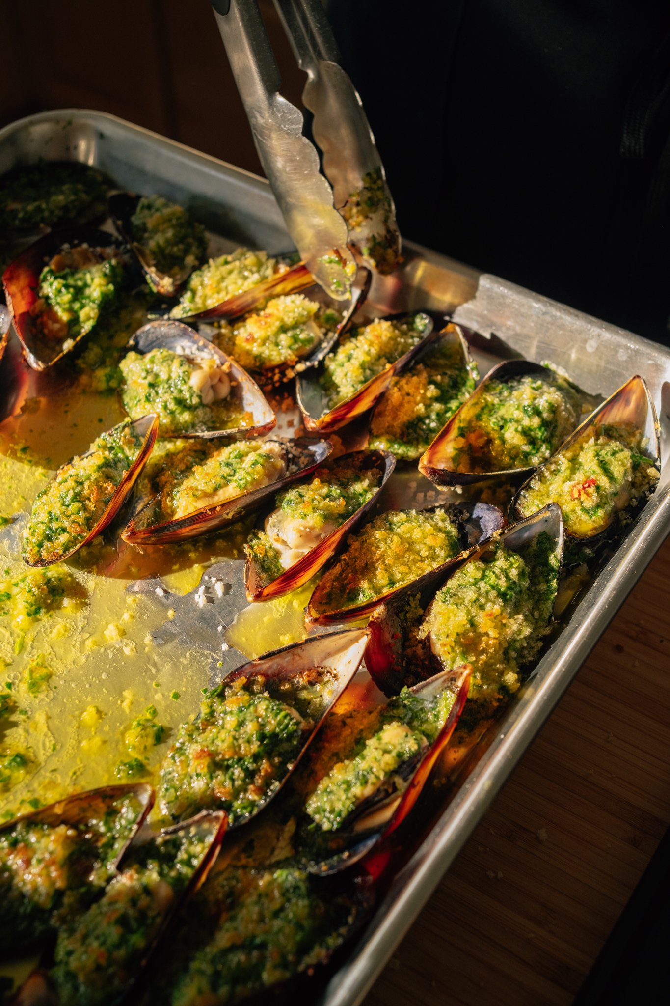 cozze al forno for Cittavino substack | photo Gray McClamrock