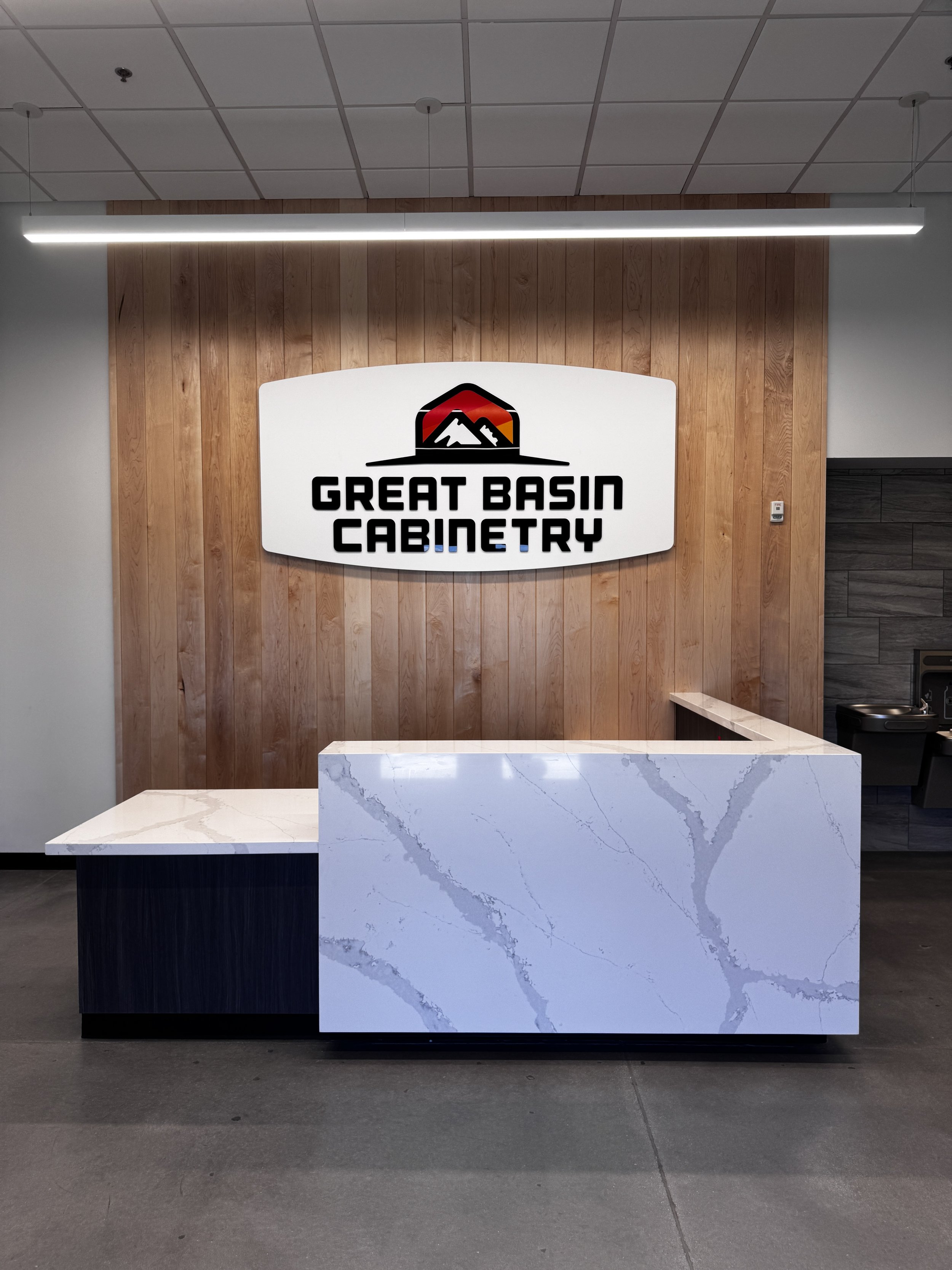 Reception desk