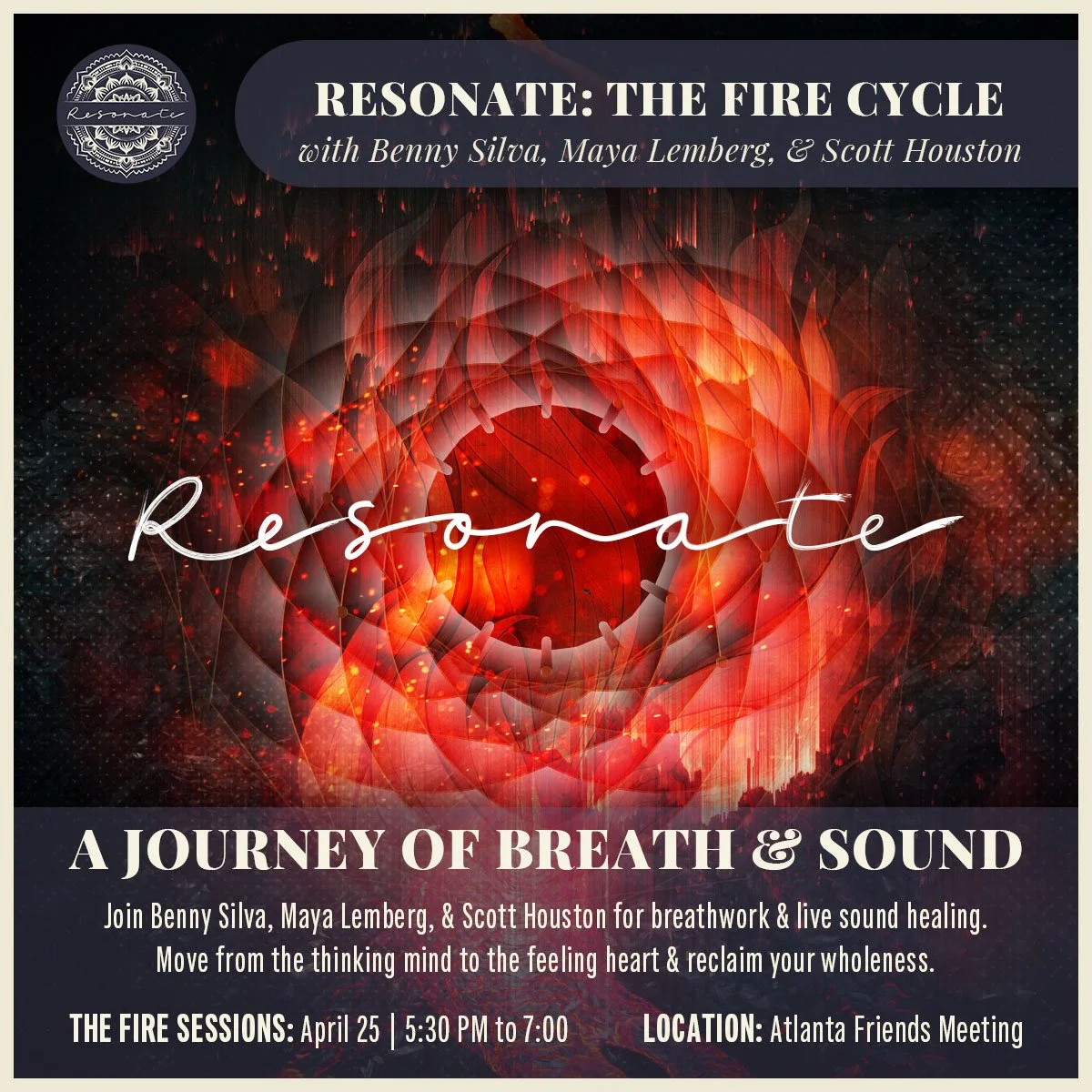RESONATE: A Journey of Breath &amp; Sound | FIRE