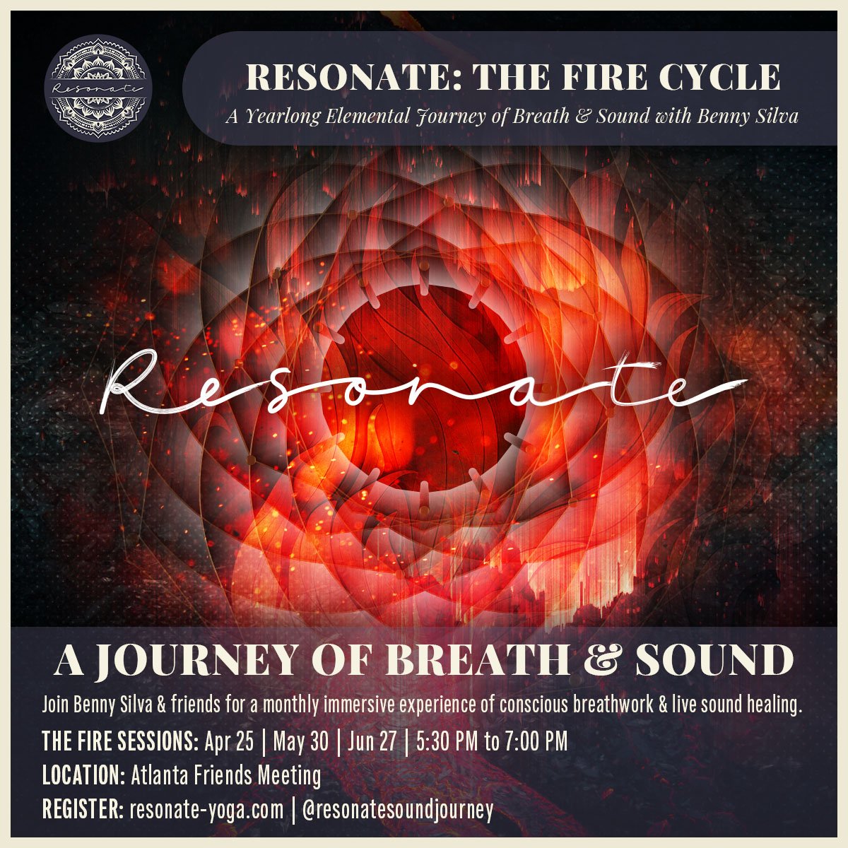 RESONATE: A Journey of Breath &amp; Sound | FIRE