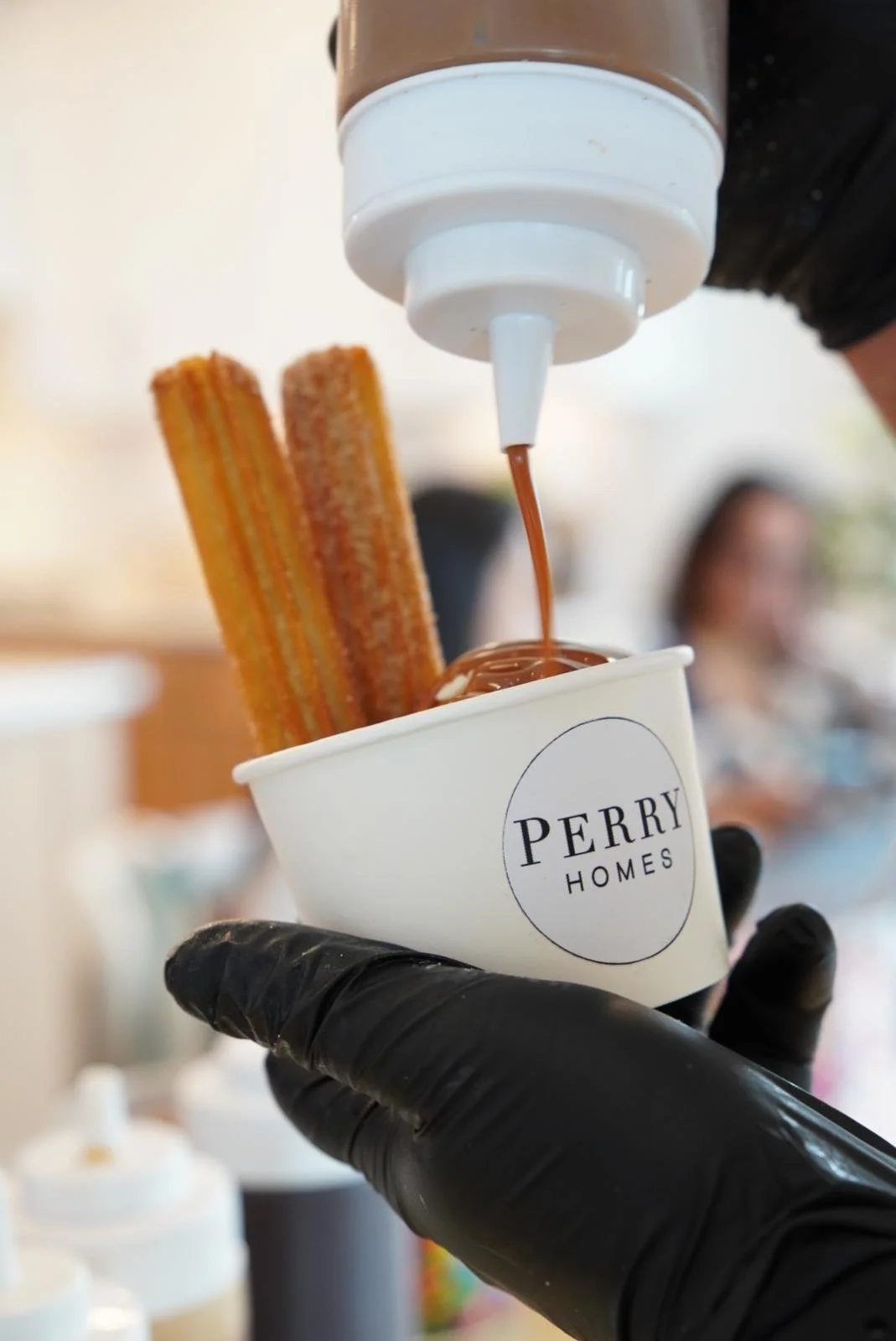 Churros with Ice Cream