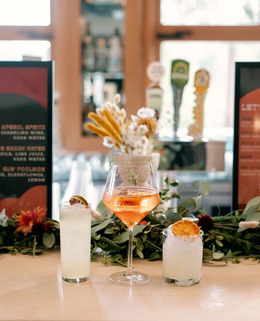 BRB &mdash; setting the bar for another night to remember. 🍹 Norman's dining room will be closed for a private party starting at 4pm today, but the heated patio will be open for dinner, drinks, and dessert. See you out there! ⁠
⁠
.⁠
.⁠
.⁠
⁠
Photo: @