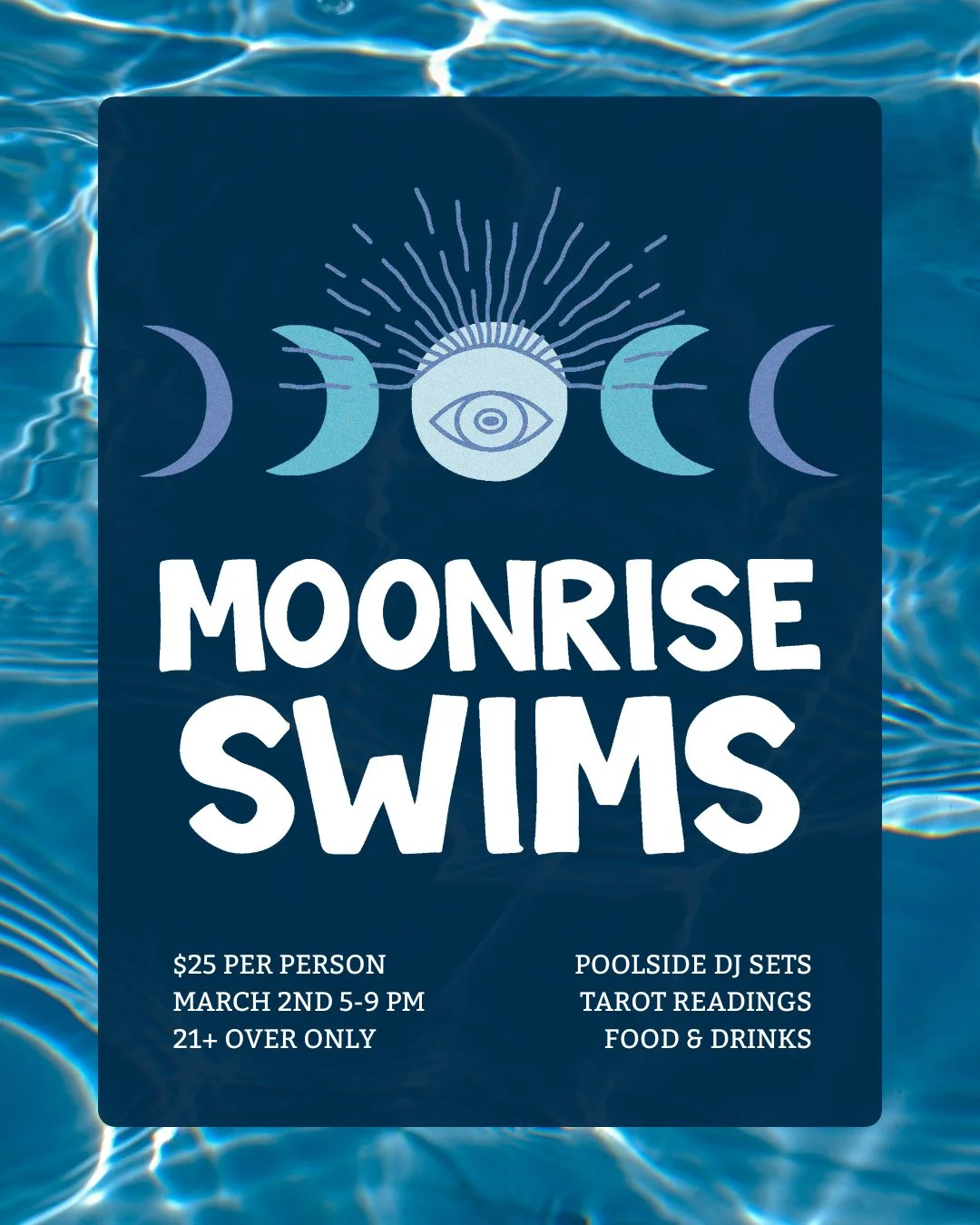 Each month, as the sun sets and the full moon rises, Skyview invites you to soak up the views and the vibes at Moonrise Swims &mdash; a new series of elevated evenings soundtracked by live DJ sets on the iconic hilltop pool deck. ⁠
⁠
Our first Moonri