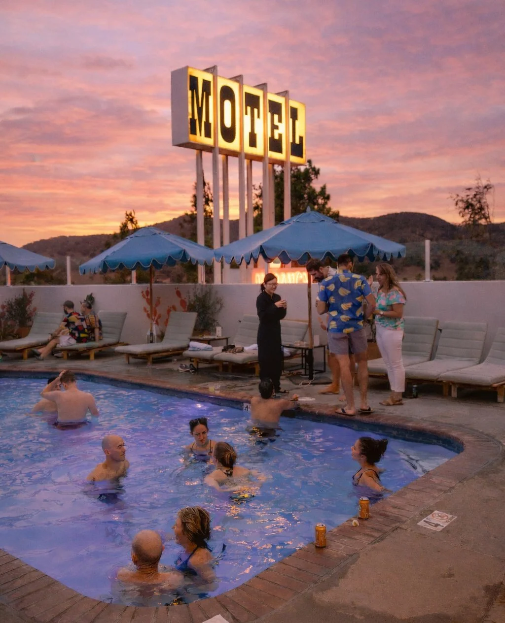 Moonrise. Music. Magic. 🌕 As the Blood Moon rises on March 2nd, the pool deck sets the scene for starlit swims soundtracked by a live DJ set by @musicabound 🎶 ⁠
⁠
 🎟️ Entry is $25/person (Hotel guests &amp; @nomadahotelgroup members get in free!) 