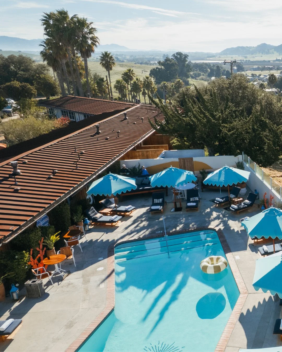 Your daycation destination in @visitsyv ⛱️ Our adults-only pool is now open to neighbors &amp; locals with day passes, no overnight stay required. ⁠
⁠
With a pool pass, access starts at noon &mdash; so you can float in the heated pool, lounge under t