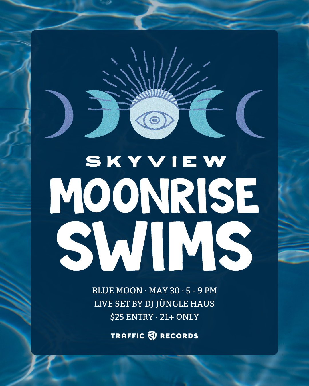 Nights like this only happen once in a blue moon. Celebrate accordingly at our next Moonrise Swim on May 30 &mdash; DJ on deck, drinks in hand, magic overhead 🌕 ⁠
⁠
🎟️ Open to the public: $25/person⁠
🗝️ Hotel guests &amp; @nomadahotelgroup members