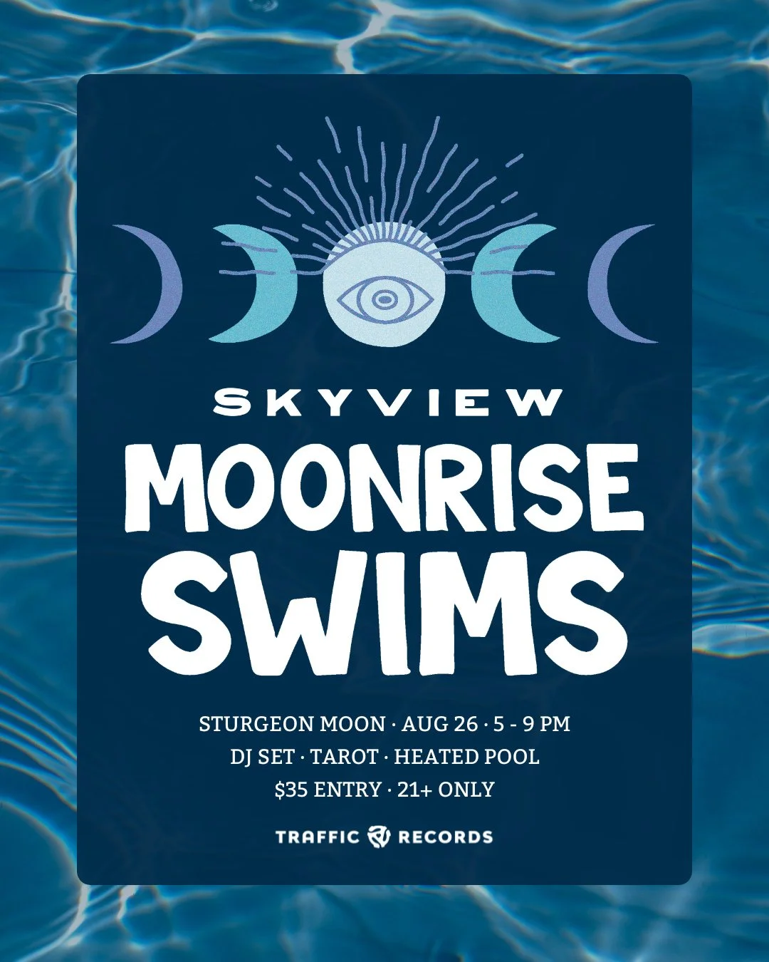Meet us under the full moon on Wednesday, August 26th for your monthly ritual of music, moonlit dips, and magic 🌕 ⁠
⁠
🎟️ Open to the public: $35/person⁠
🗝️ Hotel guests &amp; @nomadahotelgroup members get in free (dm for details)⁠
🎶 DJ lineup cur