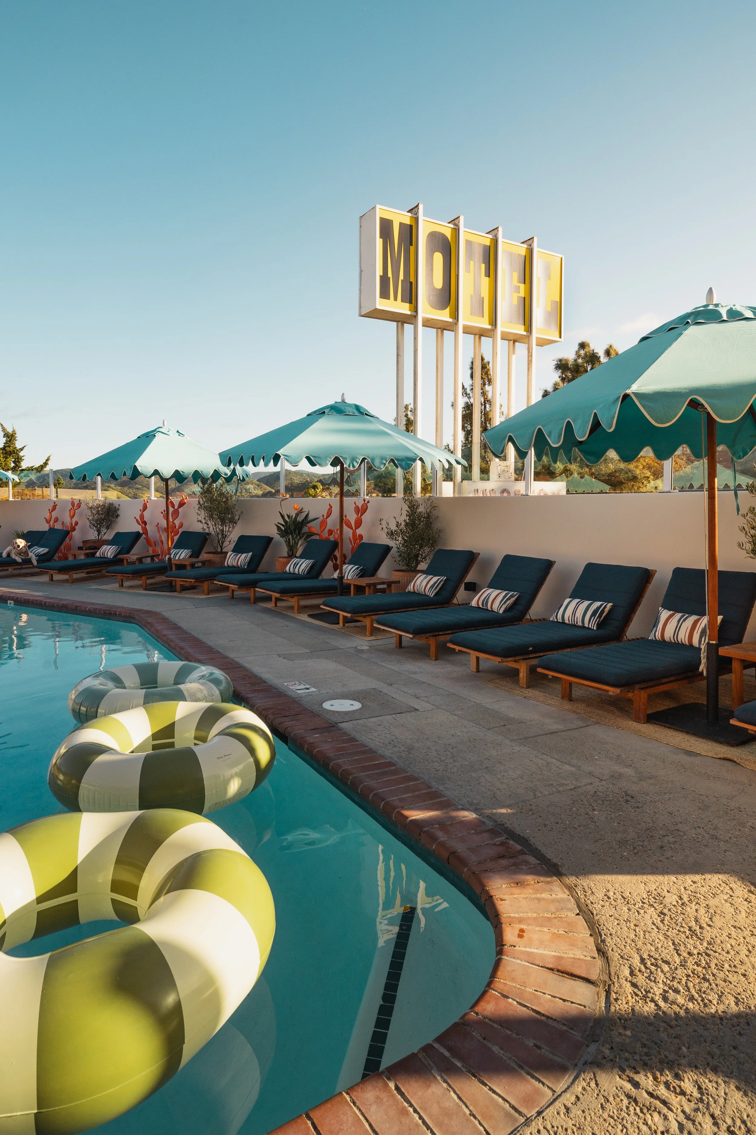 Adults-only pool at Skyview Los Alamos with day passes in Santa Ynez Valley