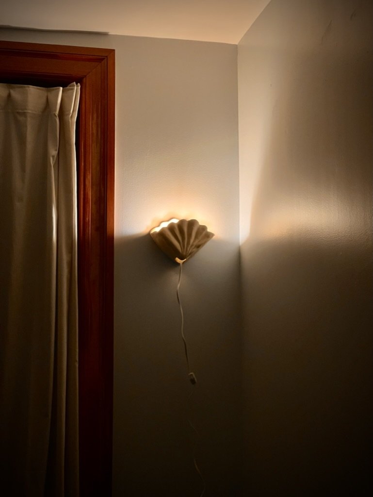shell sconce