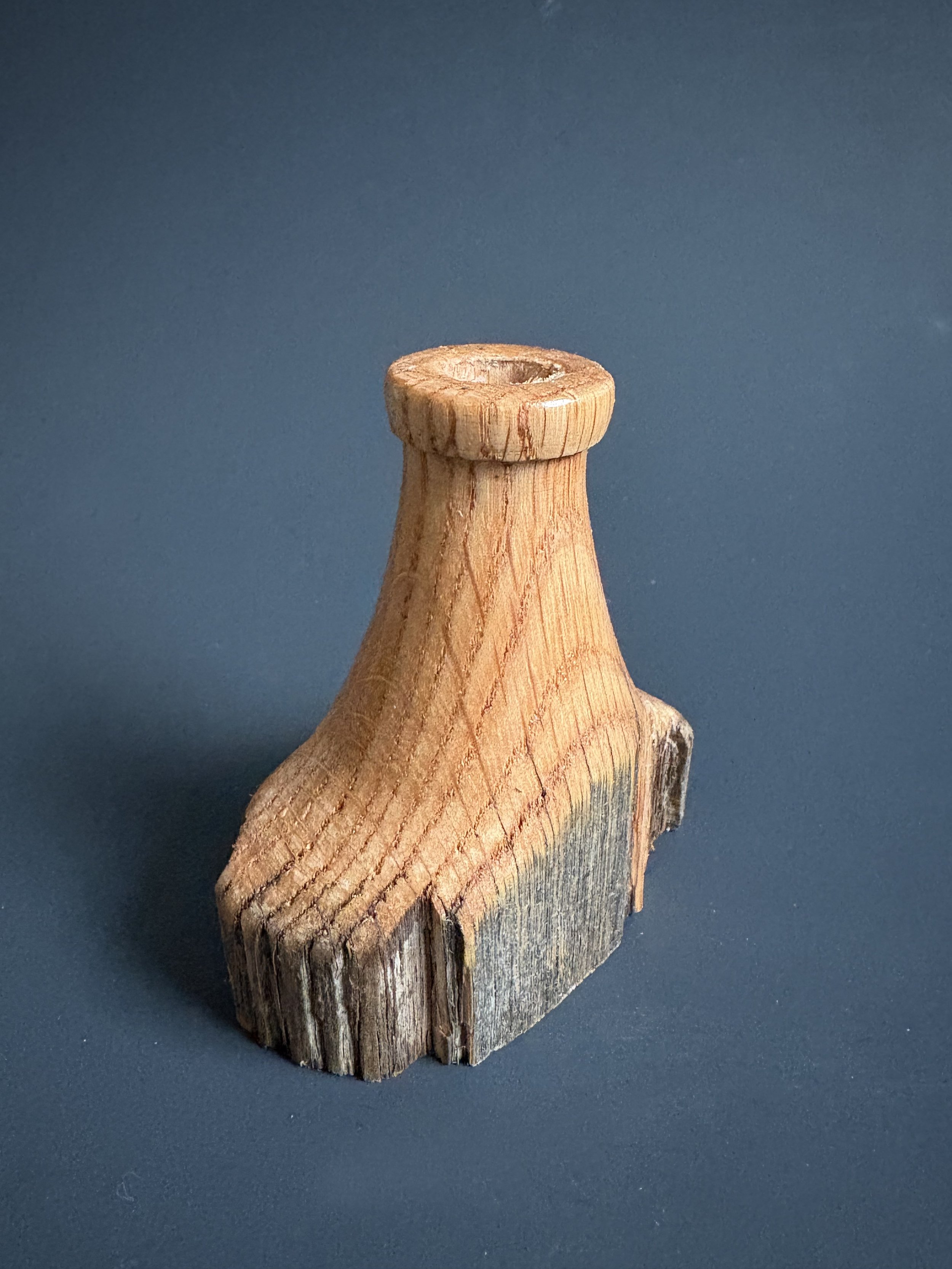 Elm Vase Live Edge - Tiny