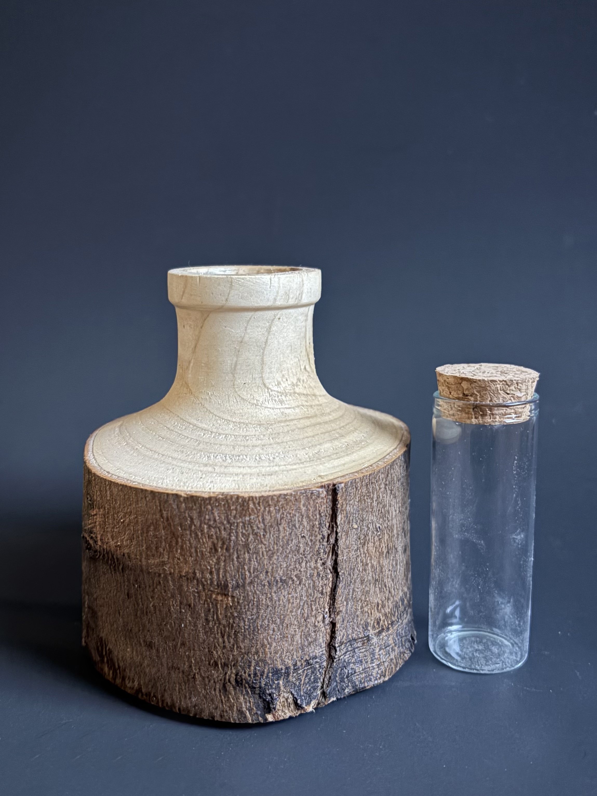 White Maple - Live Edge (with glass insert)