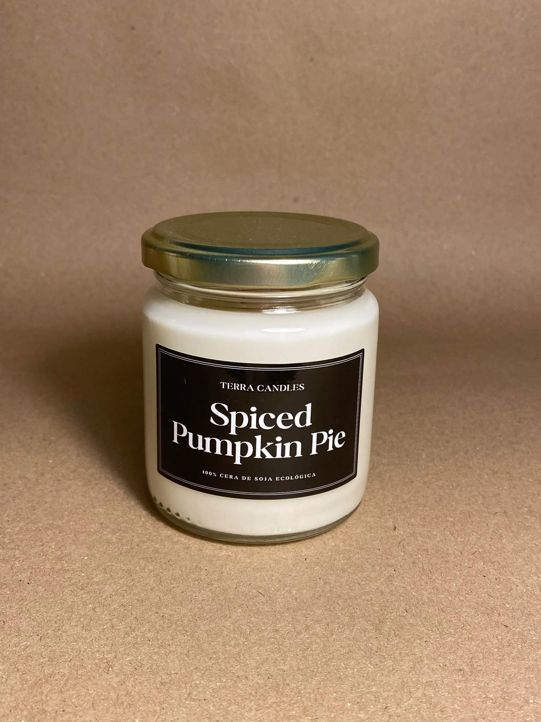 SPICED PUMPKIN PIE  (Mecha de madera)