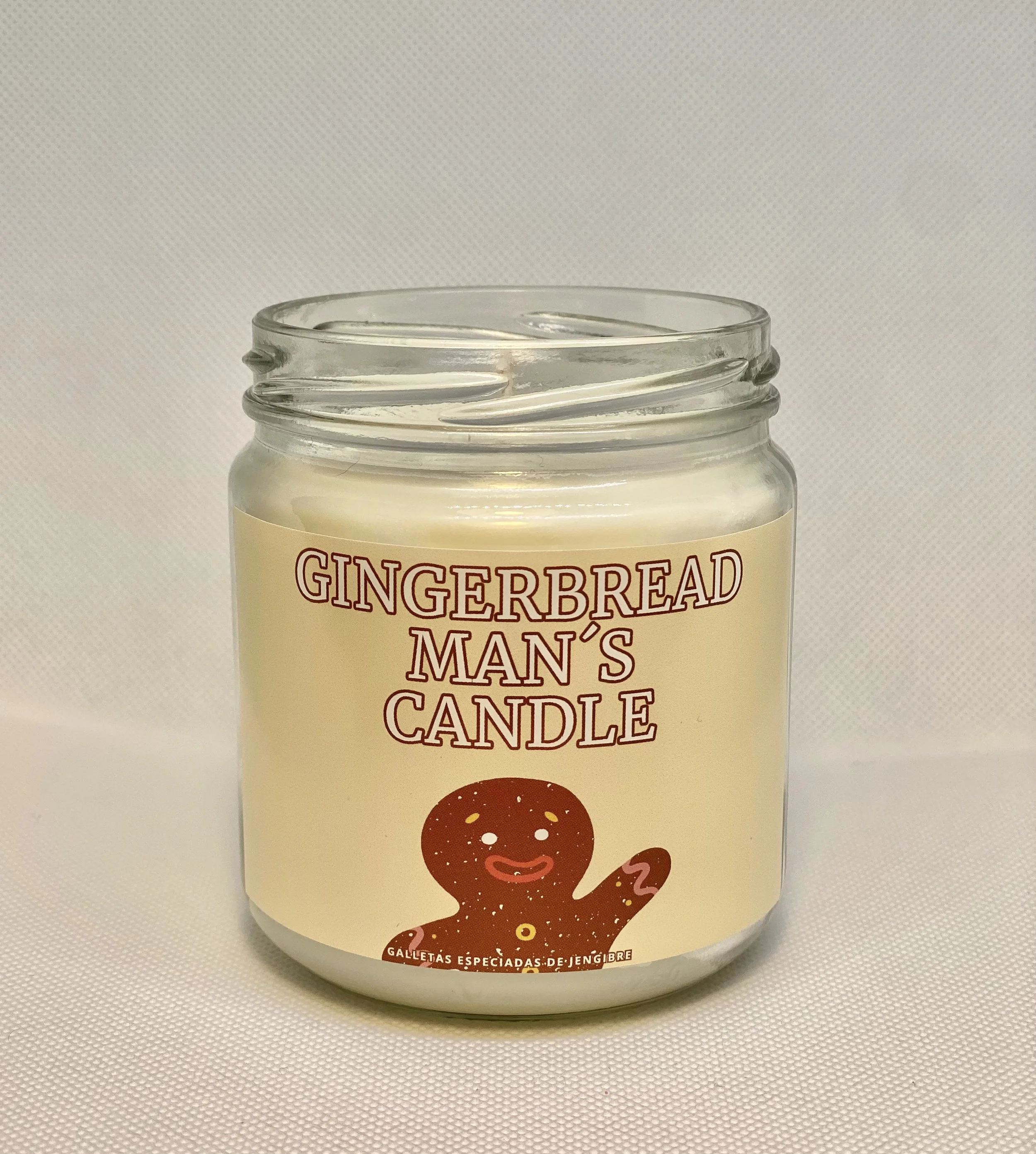 GINGERBREAD MAN'S CANDLE