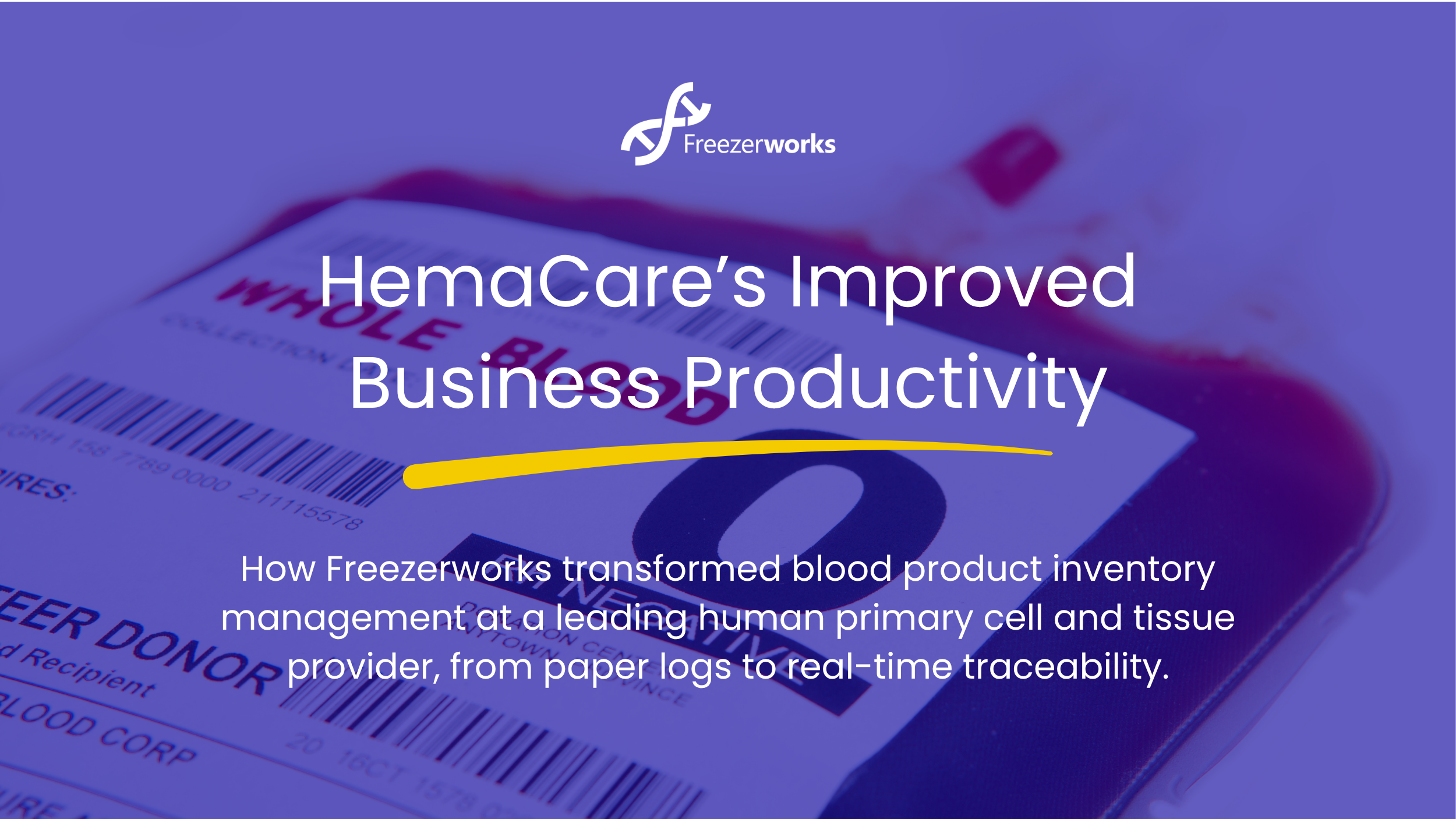 HemaCare’s Improved Business Productivity