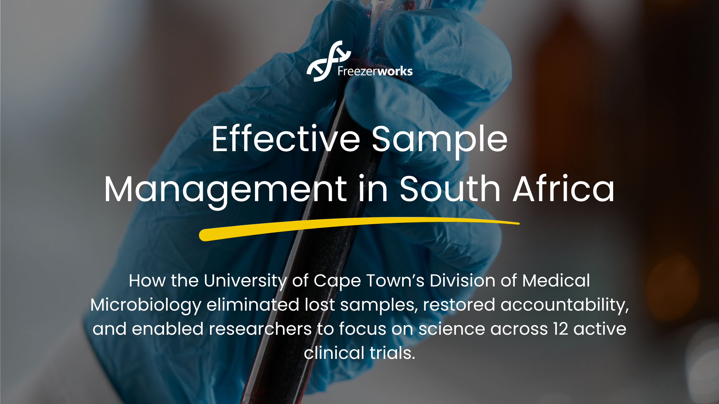 Effective Sample Management in South Africa