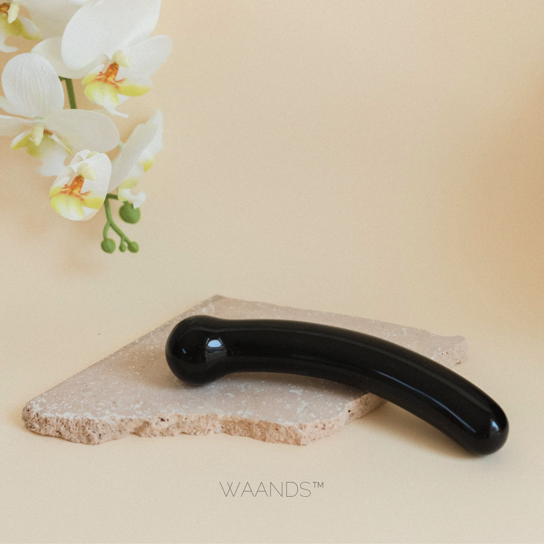 Black Obsidian Amrita Wand