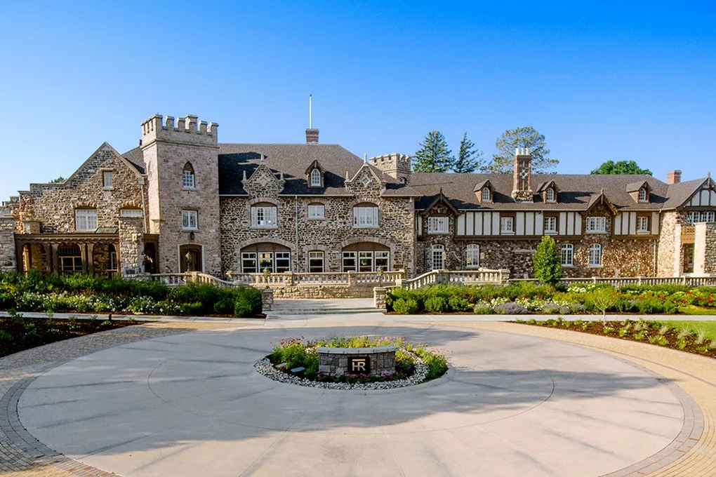 Front view of the Mansion at Highlands, Ranch, CO