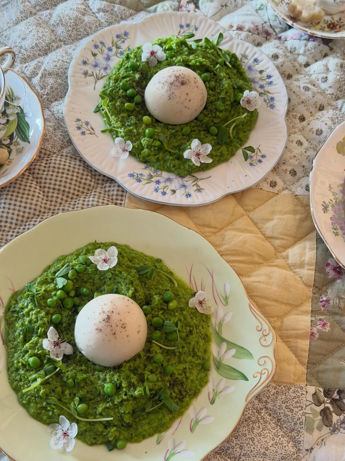 Reunited just in time for a very sunny Valentine&rsquo;s yesterday 🤍 we skipped through daffodils, improvised a devastatingly gorgeous vegan poached egg breakfast at 4pm, and of course polar dipped in our Frog and Toad beanies!