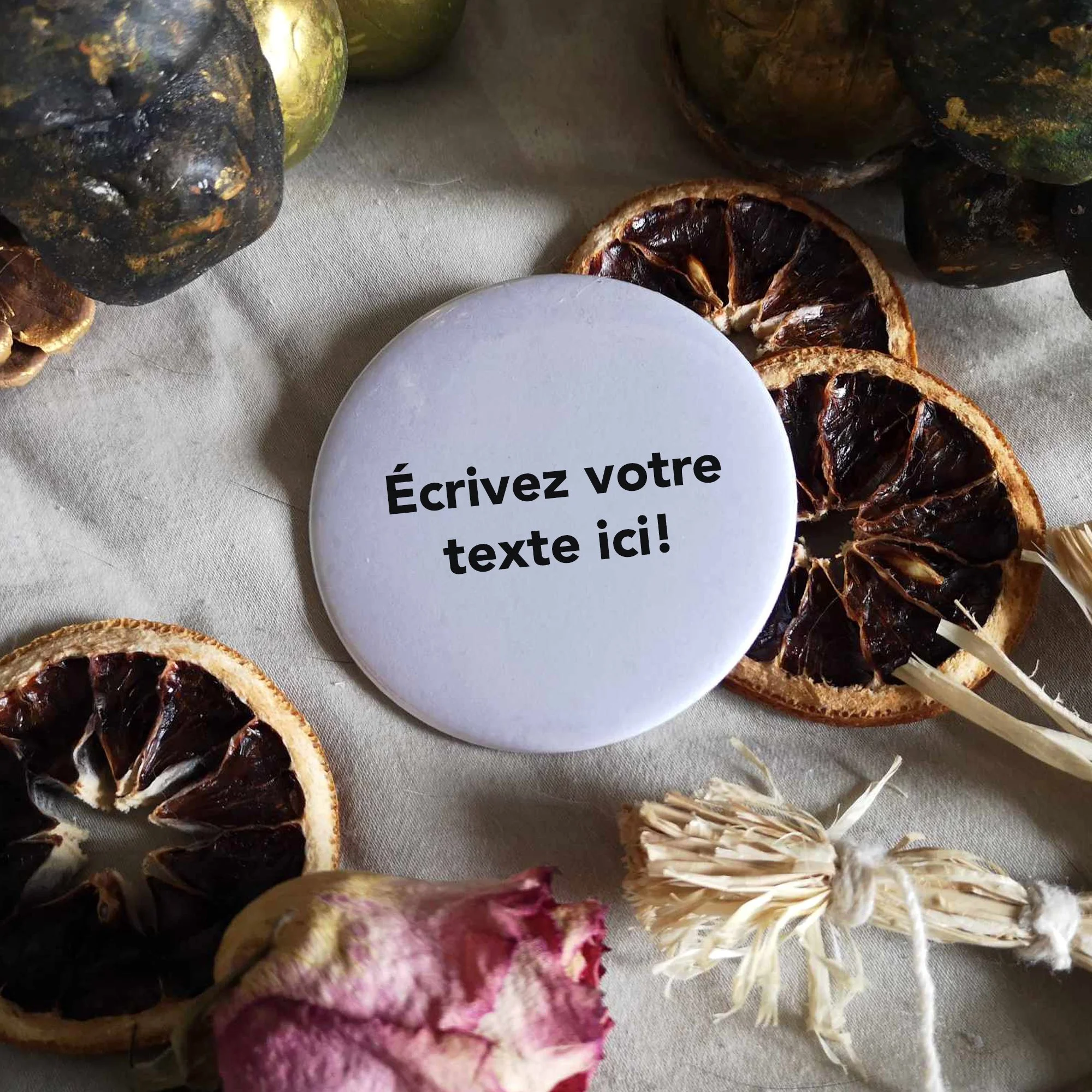 Création d'insignes à épingle personnalisés - 3 po