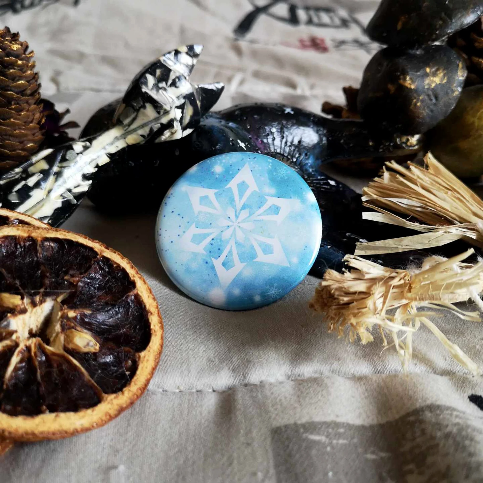 Insignes à épingle Visions - Genshin Impact - 2 1/4 po