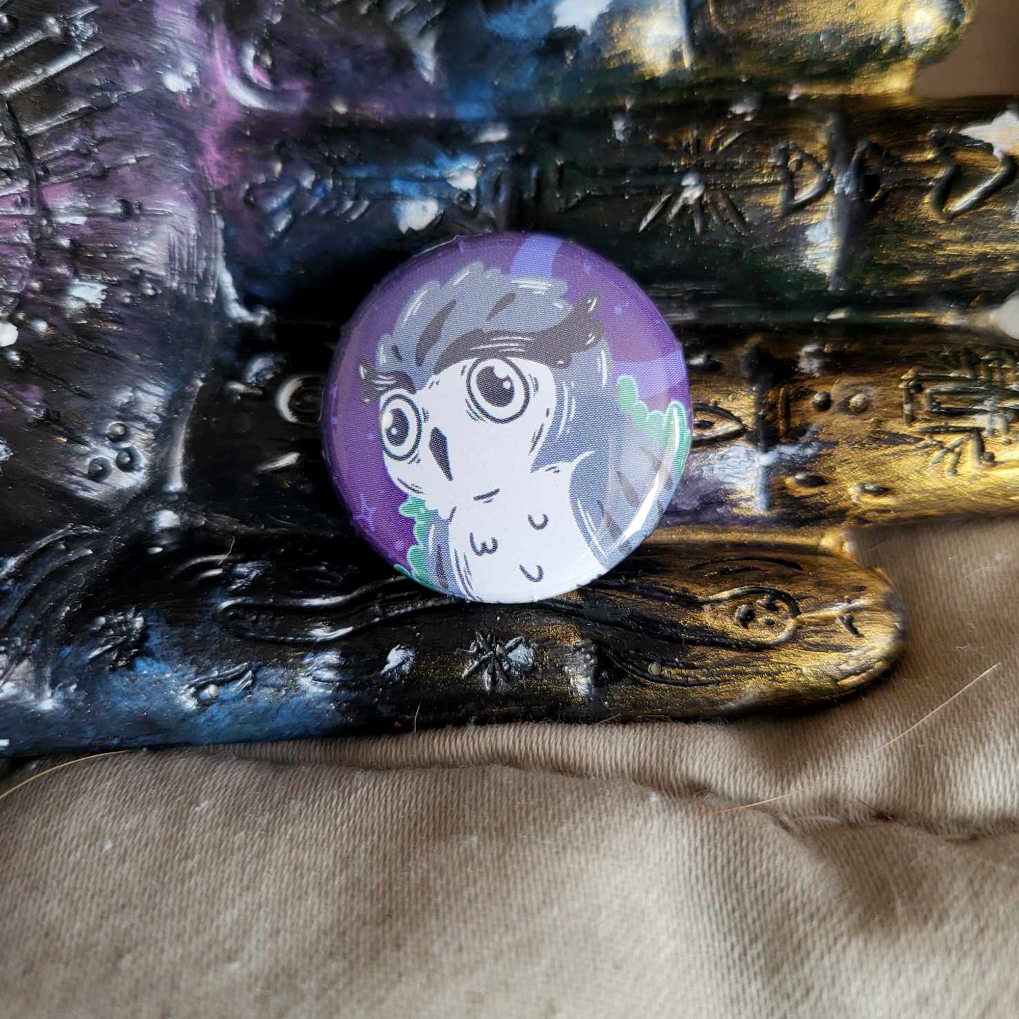 Insignes à épingle Les Animaux familiers des Sorcières - 1 po