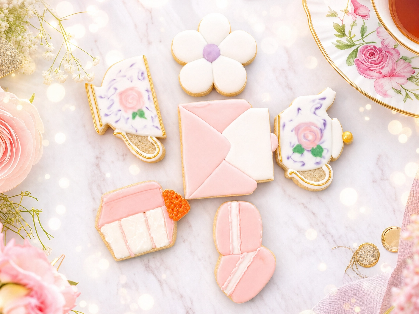 Cookies Decorating - Let’s Have a Tea Party 