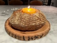 Sourdough Bread with a Butter Candle & Compound Butter