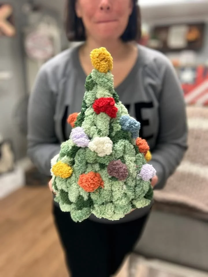 Chunky Knit Christmas Tree