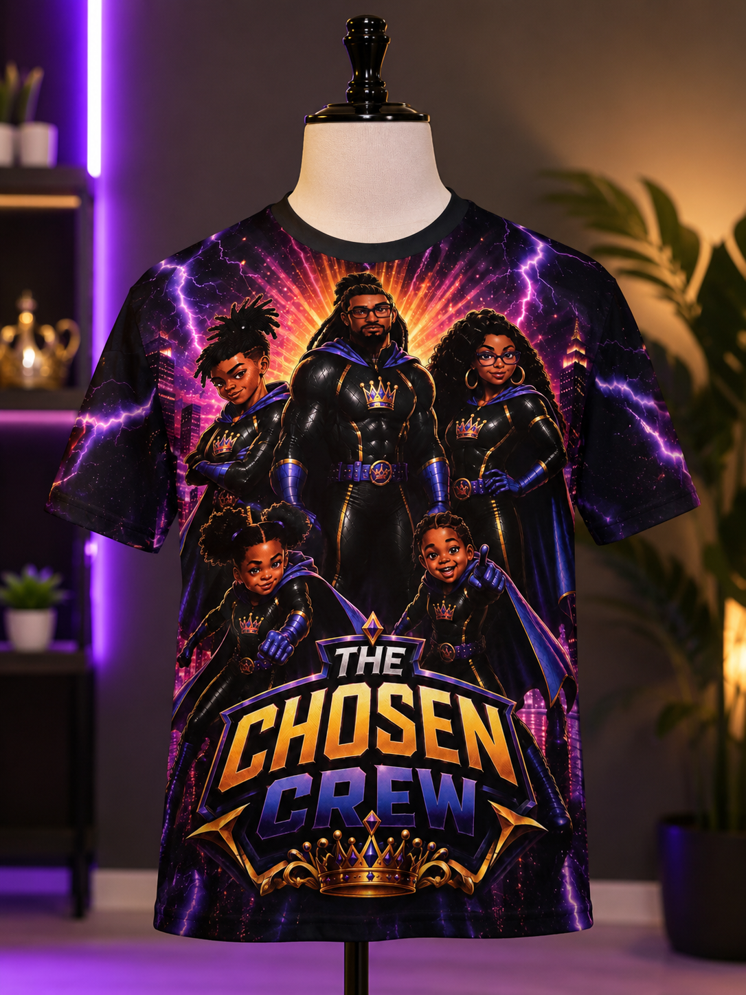 Chosen Crew Uni-sex T shirt