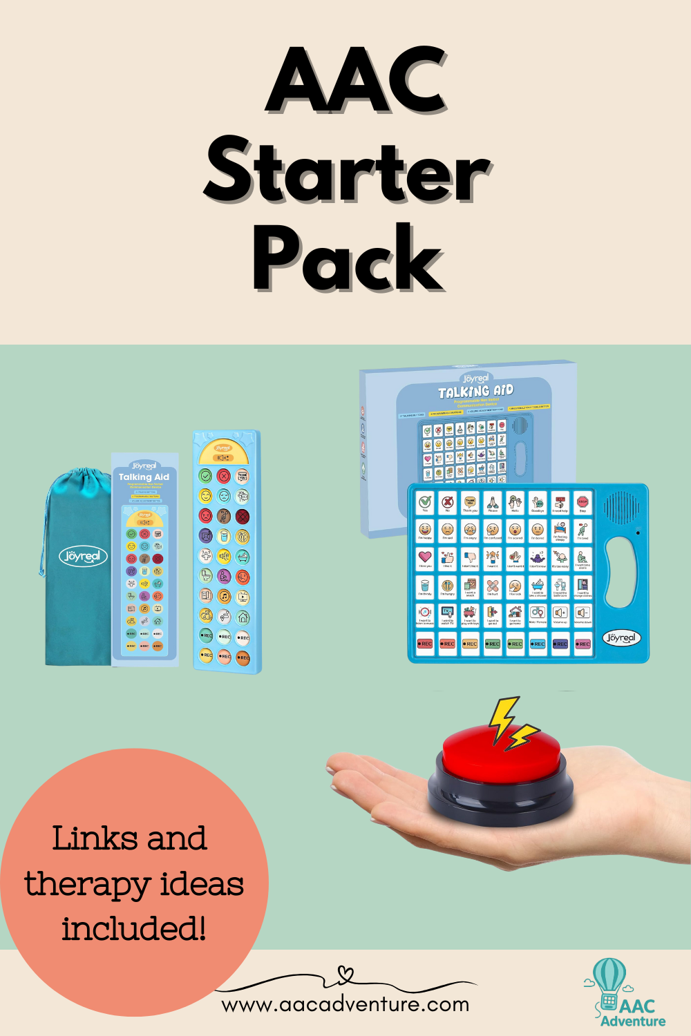 AAC Starter Pack: The Essential Tools to Begin Your AAC Journey (Neuro-Affirming, Simple, and Actually Doable!)