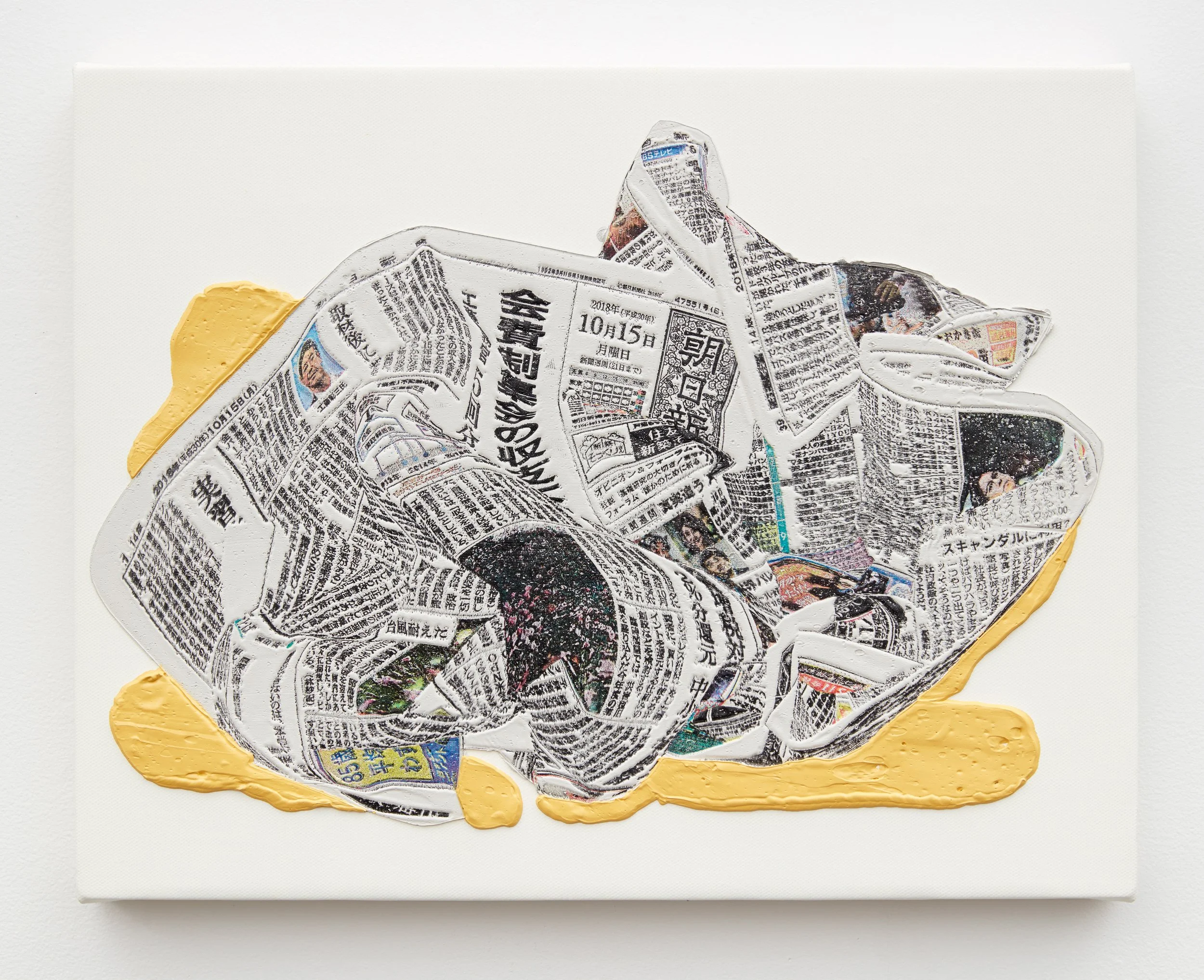 The Trauma of Information (October 15, 2018), 2019
oil on linen
14 x 18 inches
35.6 x 45.7 cm
