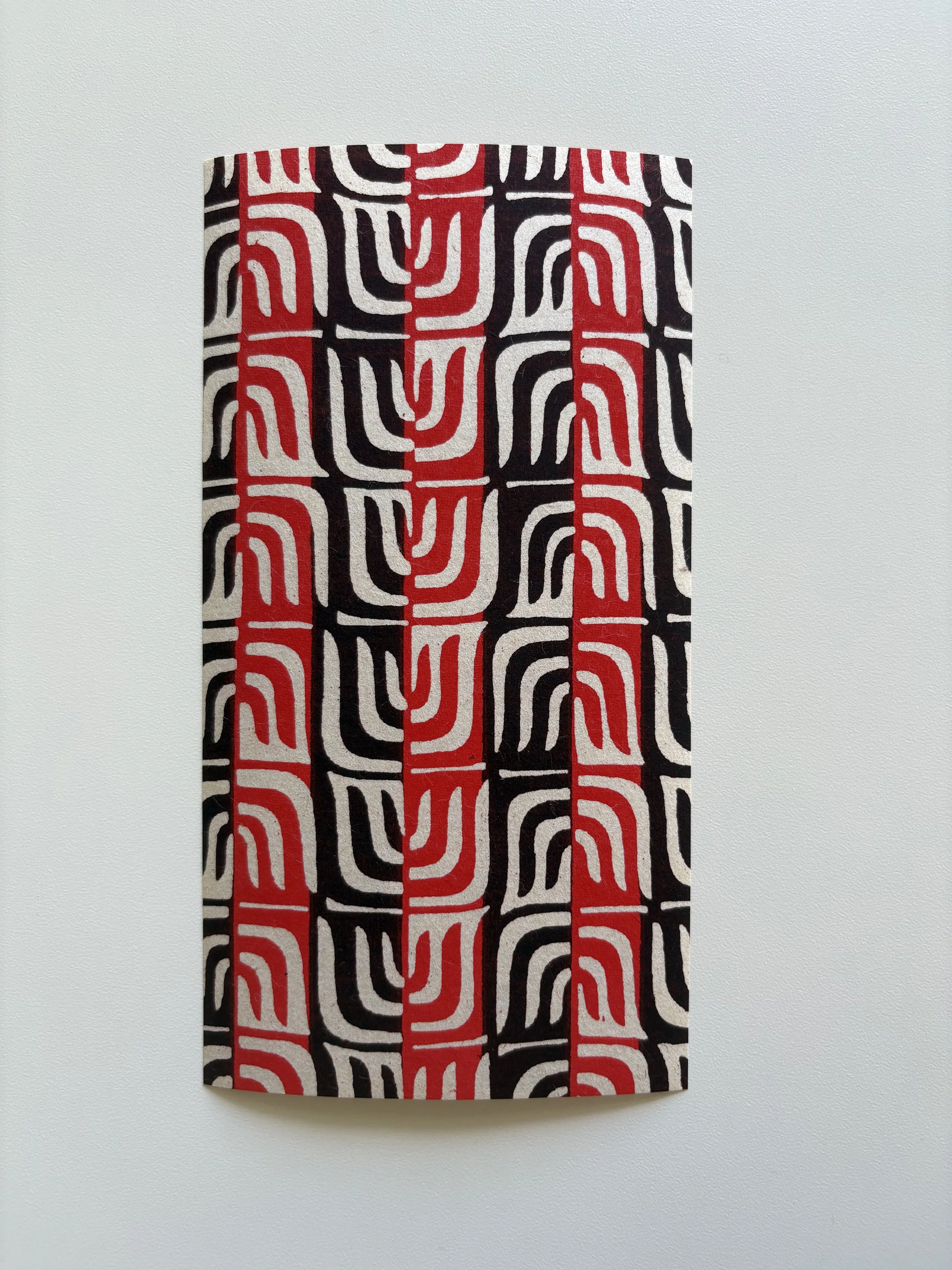 Katazome waves mosaic red and black.jpg