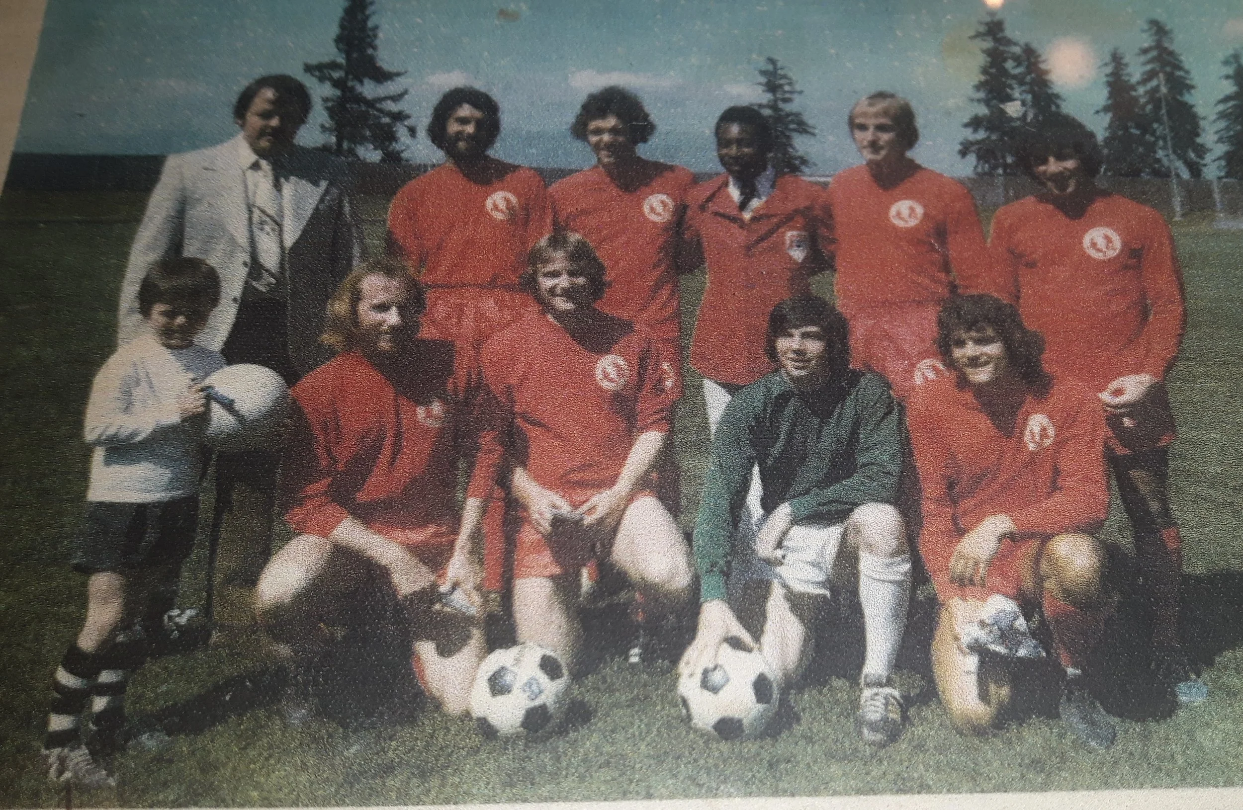 Alumni Men's SFU Soccer Team