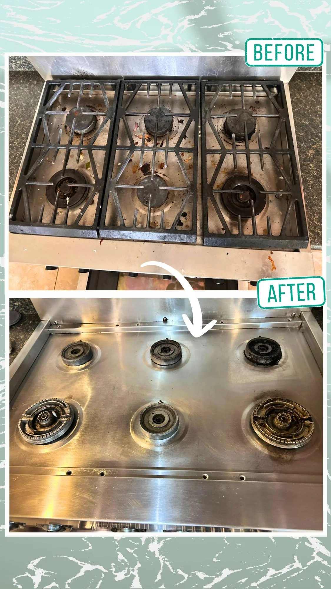 oven top