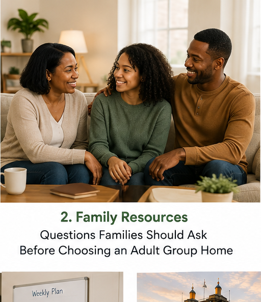 Questions Families Should Ask Before Choosing An Adult Group Home