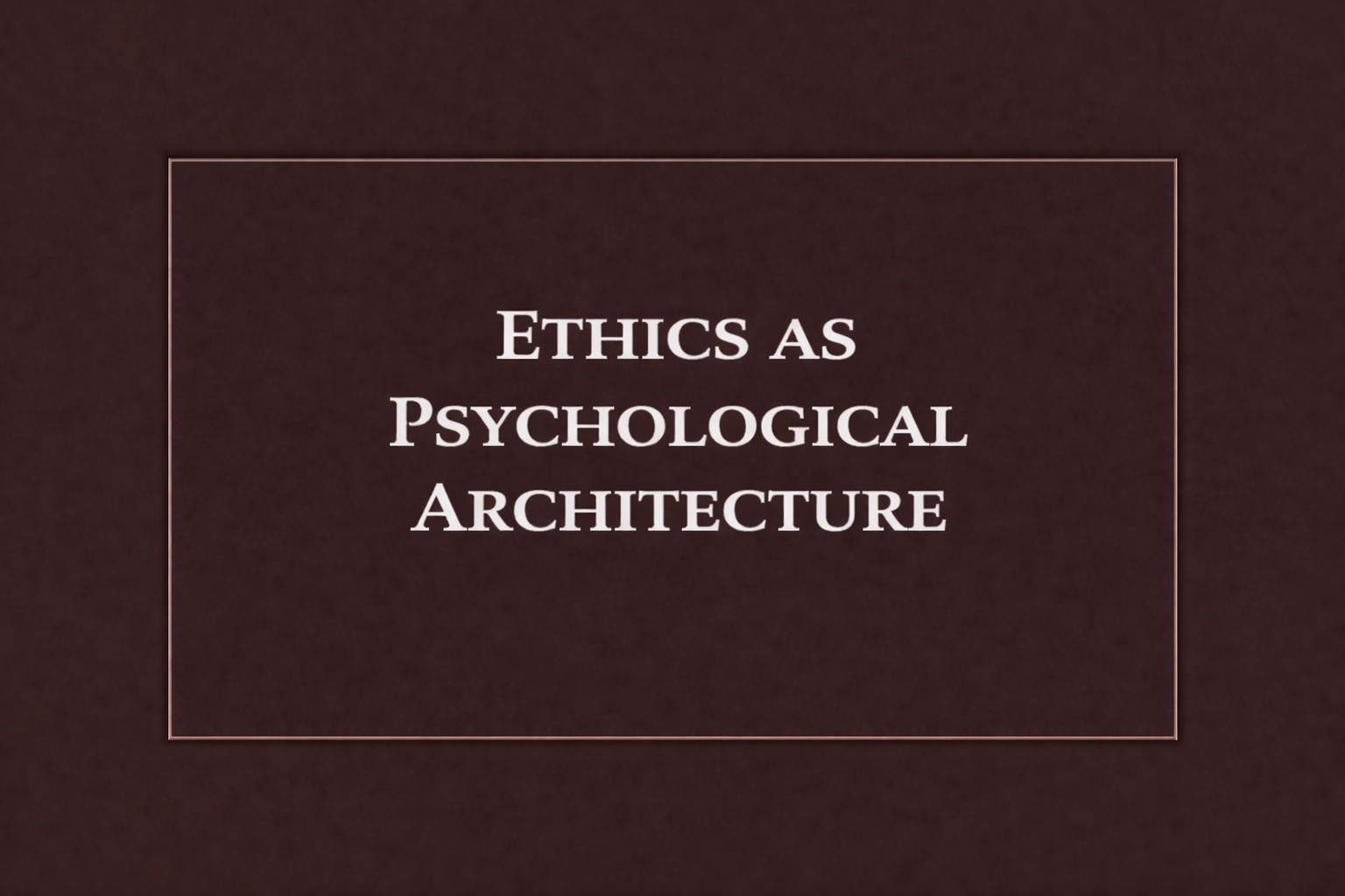 Identity-Based Morality and Ethical Blind Spots