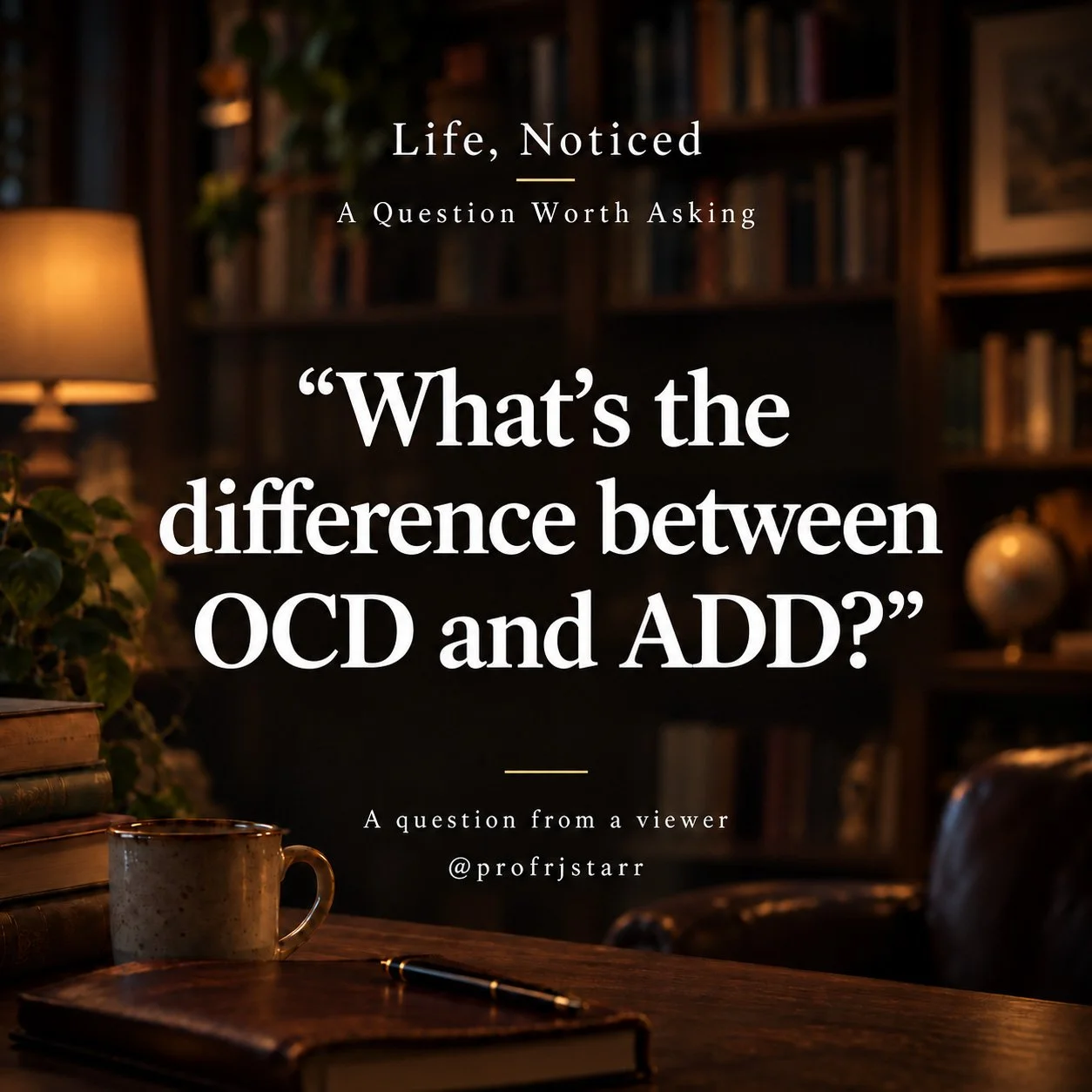 What's the Difference Between OCD and ADD?