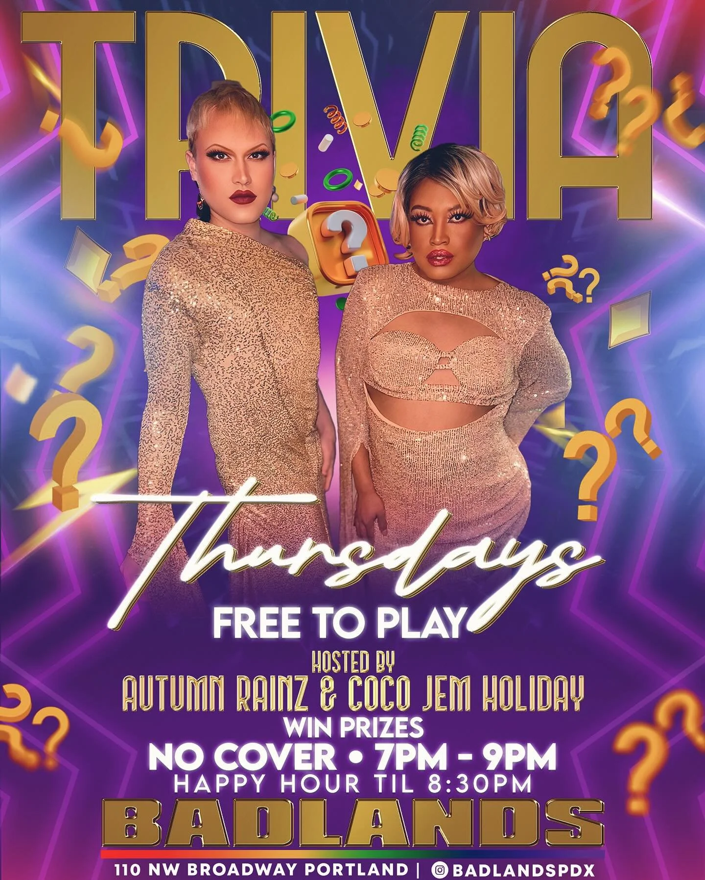 How big is that brain of yours? 🥵

Blow us all away when you show us how much you know about everything 💥🤯 Put that noodle to the test and take home the prize! Your hosts @cocojemholiday and @the.autumnrainz grill you on pop culture and beyond, an