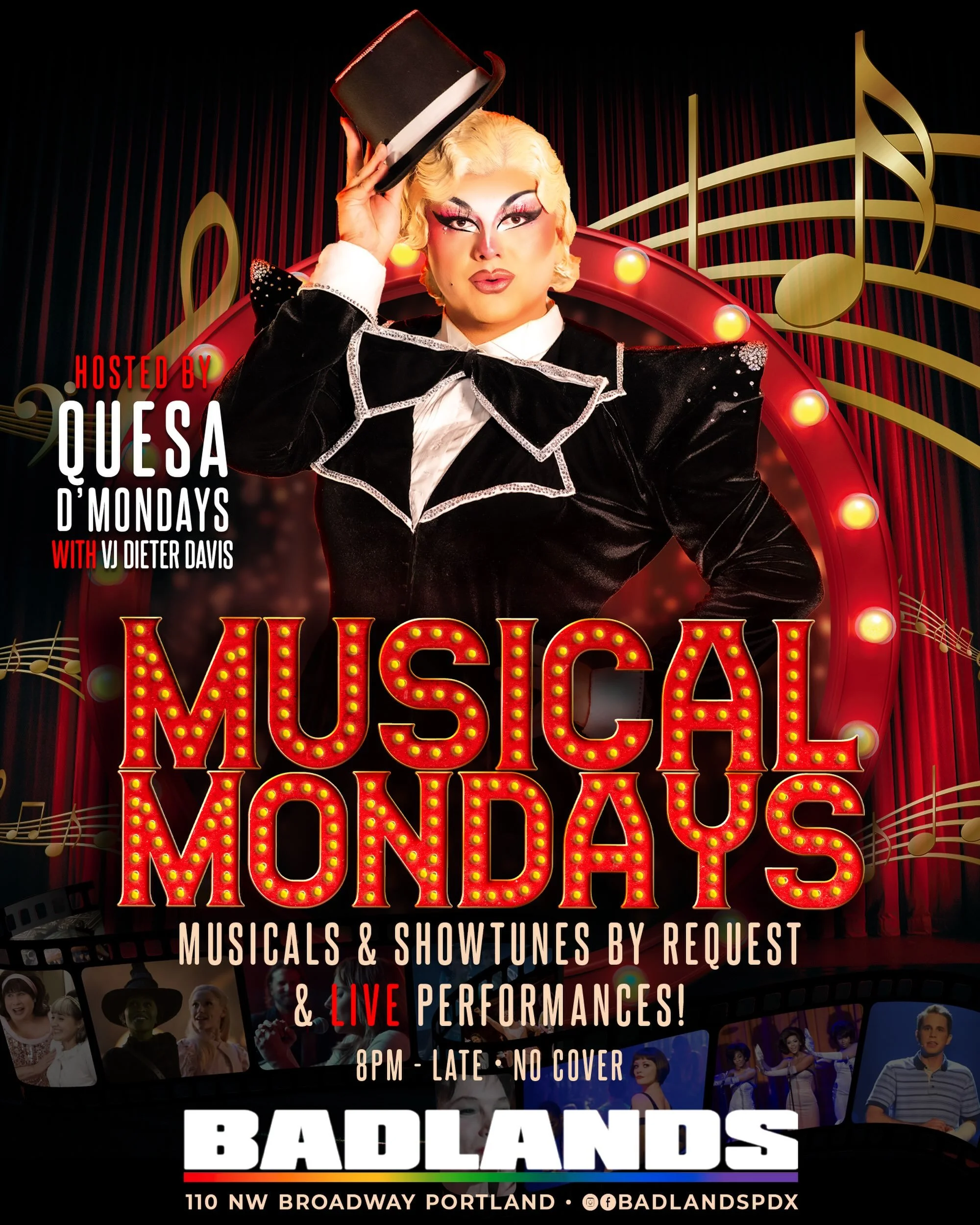 Another day of sun and another spectacular night of musicals 🎶

Welcome home, broadway babes, to another epic night of the greatest songs from the greatest shows, where you can sing along and queening out over musicals is actually celebrated. Just d
