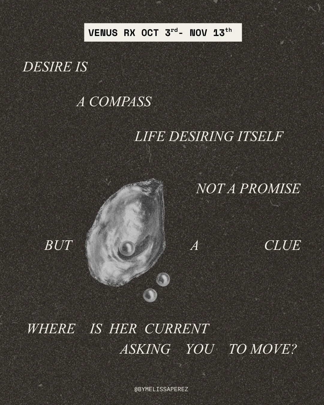 Venus retrograde invites a re evaluation, a review, a reorientation around what we value and the things we have felt drawn to.

And this retrograde brings us back to a cycle that began in October 2018, when Venus last retrograded around the same degr
