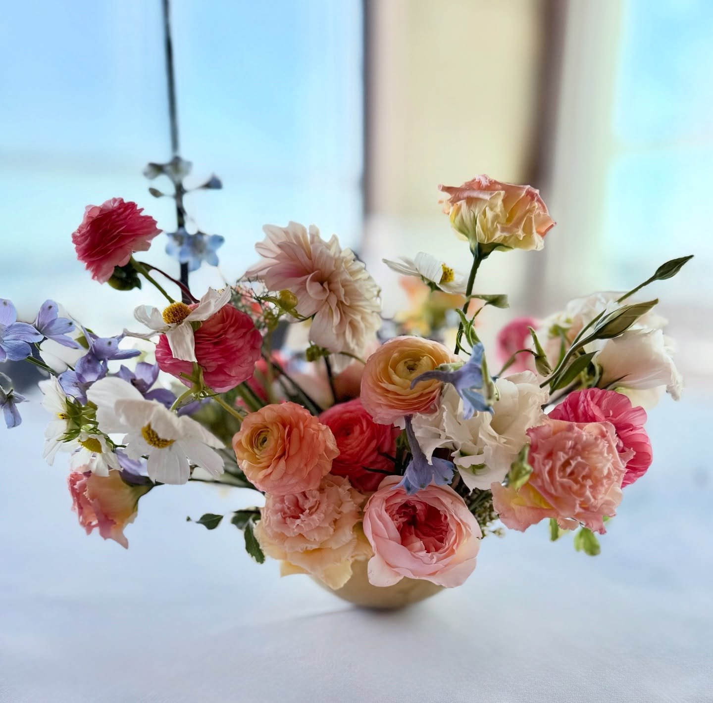 Monday view of things - As I contemplate the state in which our country/World has quickly moved.
I stand here and realize I have the great luxury of beautiful flowers while others do not.  The view here is stunning while others view is beyond my comp