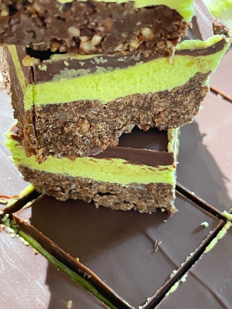 Mint Nanaimo Bars