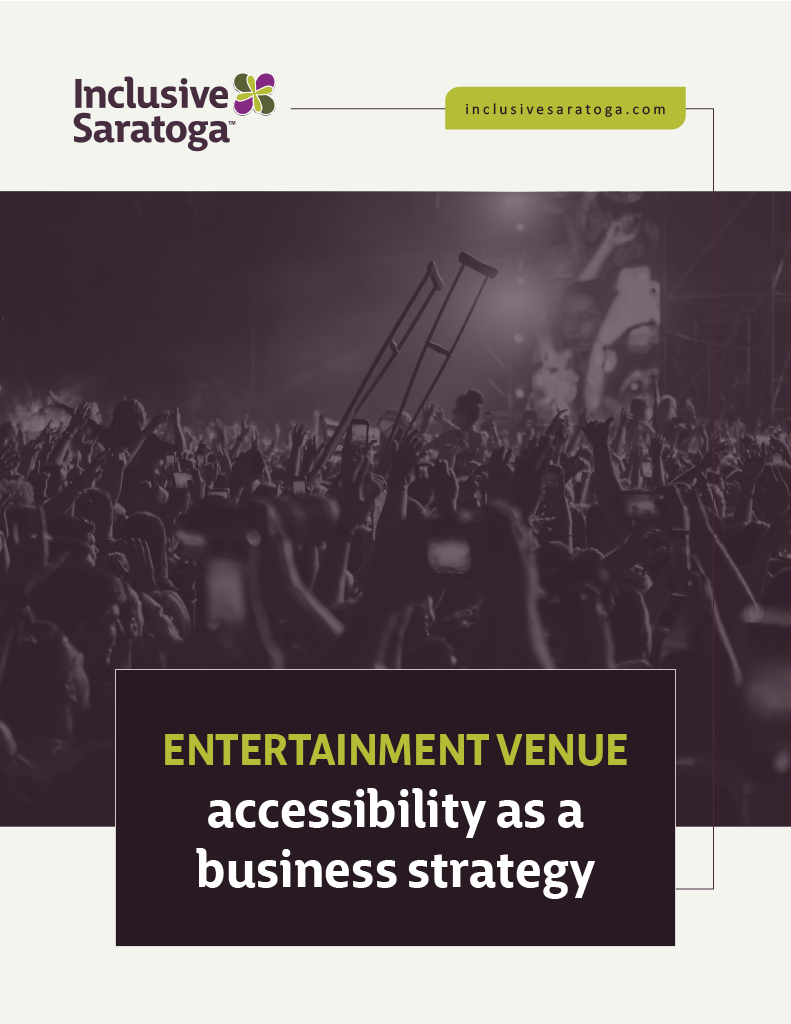 Guide Cover: Entertainment venue accessibility as a business strategy.